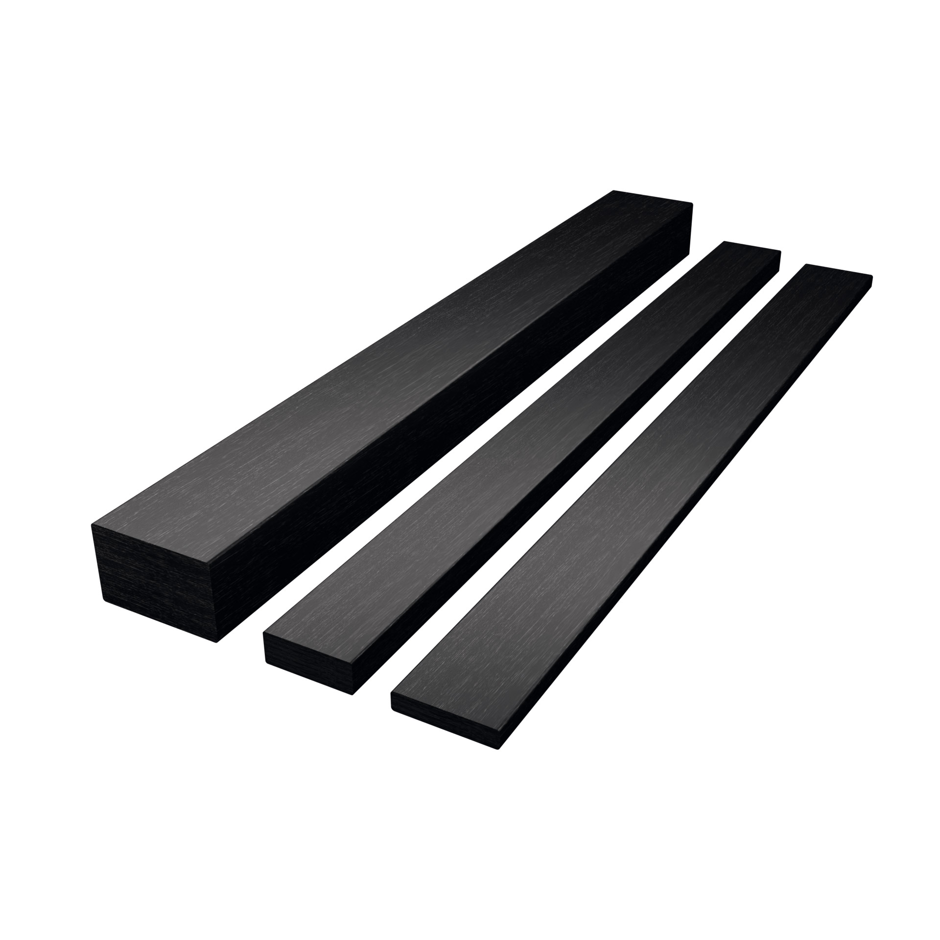 CarboSix carbon fibre Rectangular bars